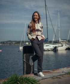 Woox Sella Black Beauty softshellové dámské kalhoty