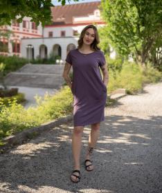 Woox Kamisu Black Plum šaty