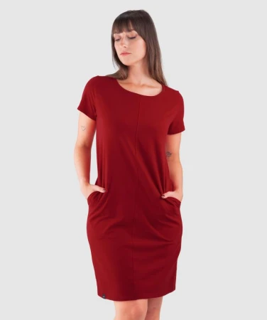 WOOX Kamisu Haute Red dámské šaty