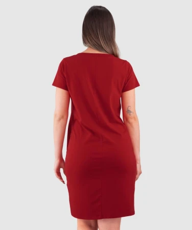 WOOX Kamisu Haute Red dámské šaty