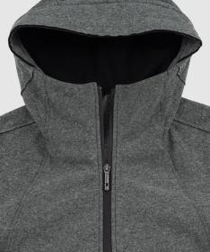 Woox Kinpu Castor Grey softshellová parka