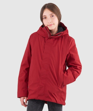 WOOX Kirkja Junior Red Dahlia dětská parka