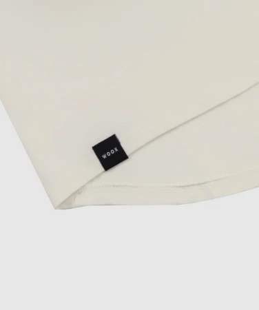 WOOX Labyrint Off White dámské triko