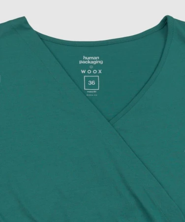 Woox Lille Teal Green šaty
