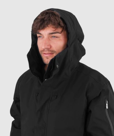 WOOX Logan Black Beauty pánská parka