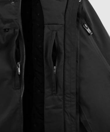 WOOX Logan Black Beauty pánská parka