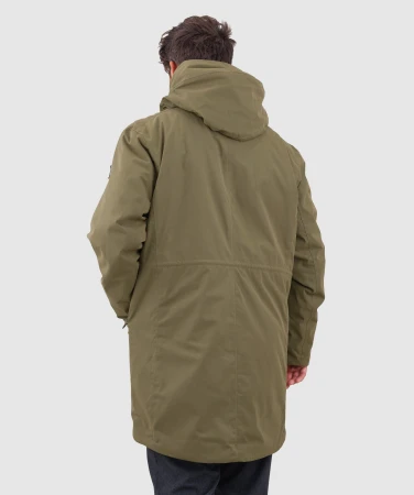 WOOX Logan Ivy Green pánská parka