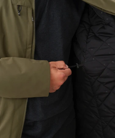 WOOX Logan Ivy Green pánská parka