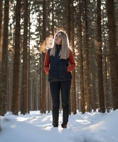 WOOX Lomello Black Onyx dámska vesta