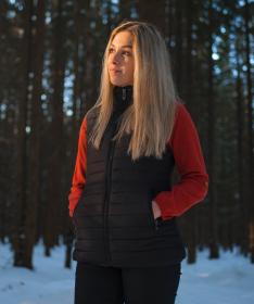 WOOX Lomello Black Onyx dámska vesta