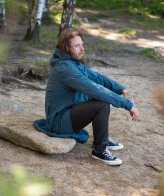 Woox Lundbreck Midnight Navy větrovka