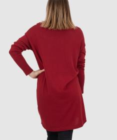 Woox Lyckan Red Dahlia svetr