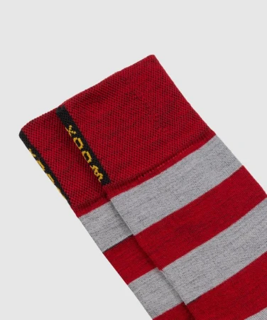 WOOX Mandoto Red pánské merino ponožky
