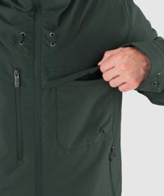 Woox Marmora Jungle Green kabát + tričko zadarmo