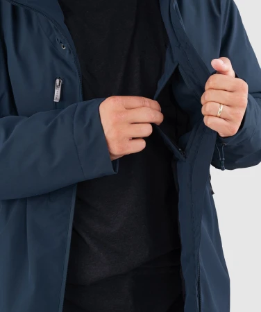 WOOX Marmora Midnight Navy pánský kabát
