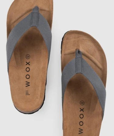 Woox Menfi Gray pánské žabky