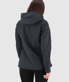 Woox Woolshellový kabát Merced Blue Graphite