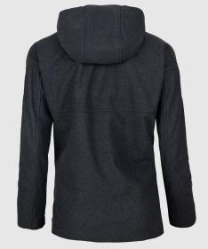 Woox Woolshellový kabát Merced Blue Graphite