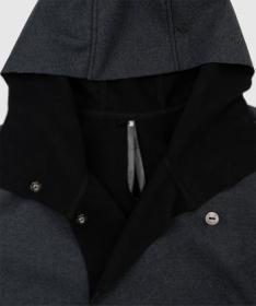 Woox Woolshellový kabát Merced Blue Graphite