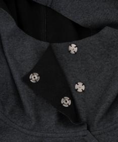 Woox Woolshellový kabát Merced Blue Graphite