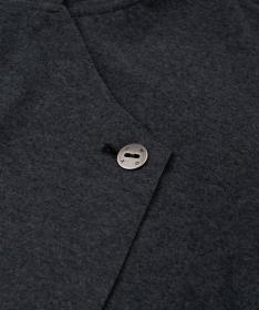 Woox Woolshellový kabát Merced Blue Graphite