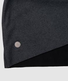 Woox Woolshellový kabát Merced Blue Graphite