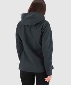 Woox Woolshellový kabát Merced Blue Graphite