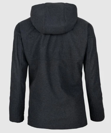 Woox Woolshellový kabát Merced Blue Graphite