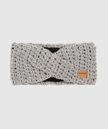 WOOX Meri Grey Headband pánská merino čelenka