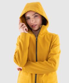 Woox Mollis Tawny Olive II dámska softshellová Parka