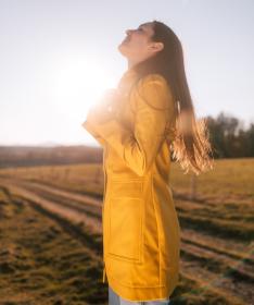 Woox Mollis Tawny Olive II dámska softshellová Parka