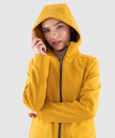 Woox Mollis Tawny Olive II dámska softshellová Parka