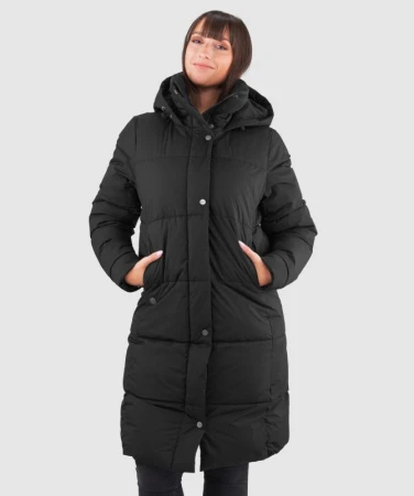 WOOX Monashee Black Beauty dámský kabát