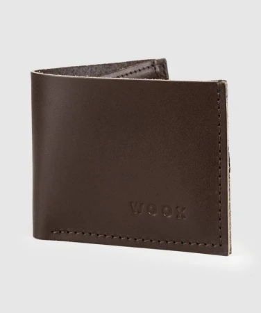 WOOX Moneta Solus Brown pánská peněženka