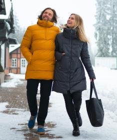 Woox Morris Buckthorn Brown pánská zimní bunda