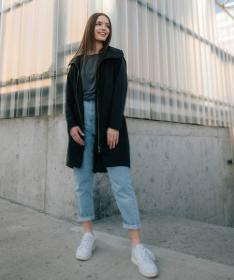 Woox Nimbus Urban Black Onyx Chica dámská větrovka