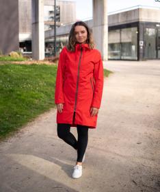Woox Nimbus Urban Flame Scarlet Chica dámska vetrovka