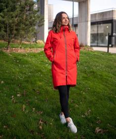 Woox Nimbus Urban Flame Scarlet Chica dámska vetrovka