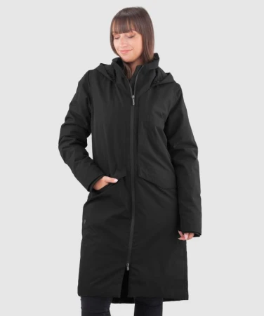 WOOX Otter Black Beauty dámský kabát