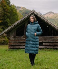 Woox Palata Dark Sea dámský kabát