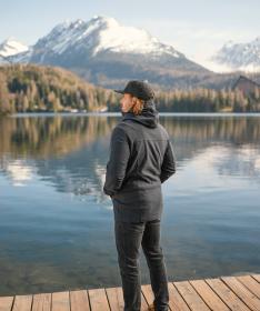 Woox Pankow Black Beauty softshell bunda