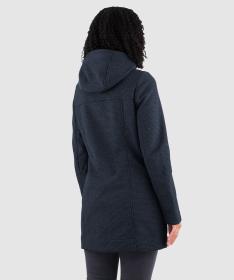 Woox Warley Midnight Navy woolshellová parka