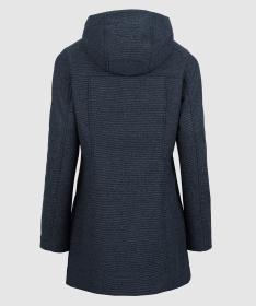 Woox Warley Midnight Navy woolshellová parka