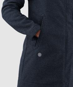 Woox Warley Midnight Navy woolshellová parka