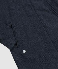 Woox Warley Midnight Navy woolshellová parka