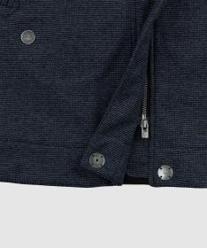 Woox Warley Midnight Navy woolshellová parka