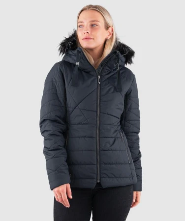 Woox Pinna Anthracite Chica dámská zimní bunda