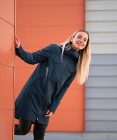 Woox Piray Midnight Navy dámská větrovka