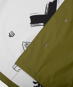 Woox Pluviam Urban Avocado Chica dámska pršiplášť