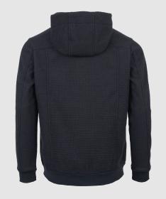 Woox Pollok Blue Graphite softshellová bunda